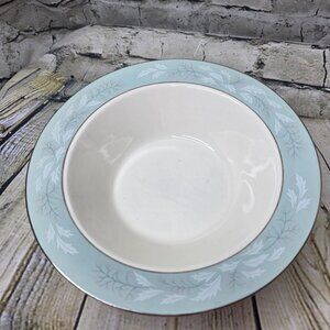 Vintage 9 " Round Vegetable Bowl Homer Laughlin Romance Cavalier Eggshell